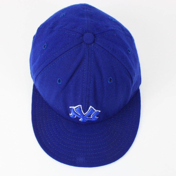 Vintage New York Yankees New Era Pro Model Wool Fitted Hat Size 7 3/8 "59/50" - Picture 5 of 9